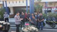 Polresta Cilacap Tangkap 3 Pelaku Curanmor, Penadahan, dan Curas