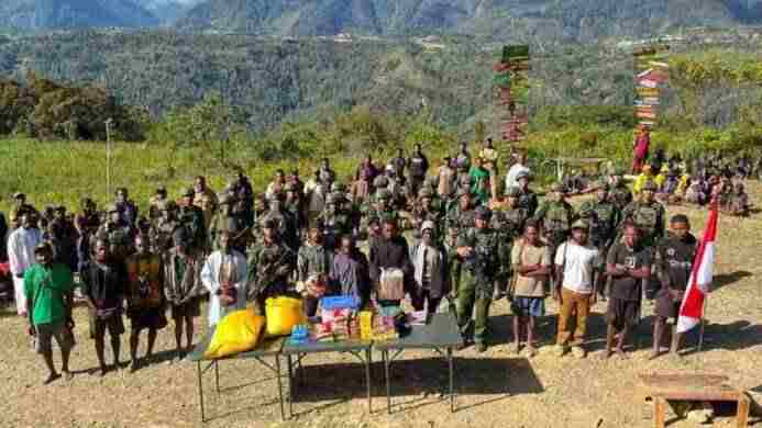 TNI Habema Bergerak Lebih Cepat Ancaman Kelompok Bersenjata di Intan Jaya Berhasil Dicegah