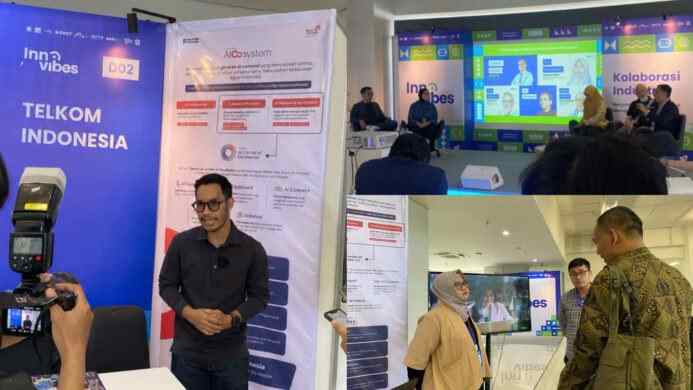 Bangun AI Sovereignty Telkom Indonesia Kenalkan AICosystem di InnoVibes 2026