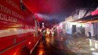 Diduga Korsleting Listrik Bengkel di Cilacap Selatan Terbakar