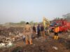 Jadi Polusi, Damkar Cilacap Padamkan Api di TPA Malabar Wanareja