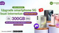 Maujual Gandeng AXIS Hadirkan Promo Smartphone 5G Bekas dengan Bonus Kuota