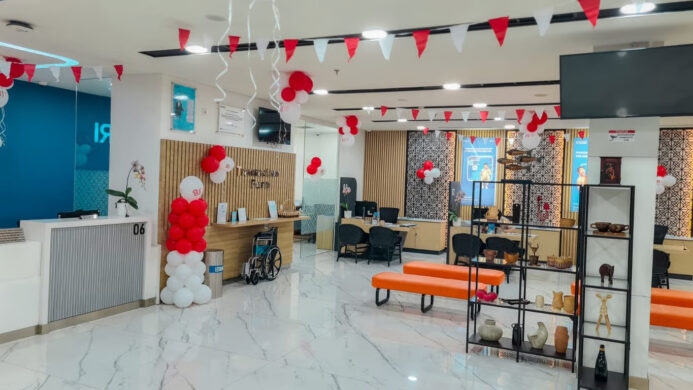 Sambut HUT ke 81 RI BRI BO Gunung Sahari Semarakkan Kantor dengan Nuansa Merah Putih