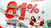 KAI Bandara Hadirkan Promo “Bayar Tiket Cuma 81%” Sambut HUT ke-81 RI