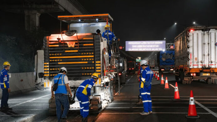 Pekerjaan Preservasi Jalan Tol Terus Dilakukan Jasa Marga Berkomitmen Untuk Pastikan Keamanan dan Keselamatan Perjalanan