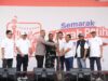 BRI Region 6 Meriahkan Pasar Malaka Rorotan Dibuka dengan Simbolis Penumbukan Padi