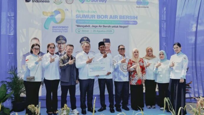 SUCOFINDO dan ABPEDNAS Resmikan Sumur Air Bersih di Kepulauan Riau