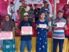 Semarak HUT ke 81 RI di Cilacap, Madu Pahit Mahameru Pro Sponsori Doorprize