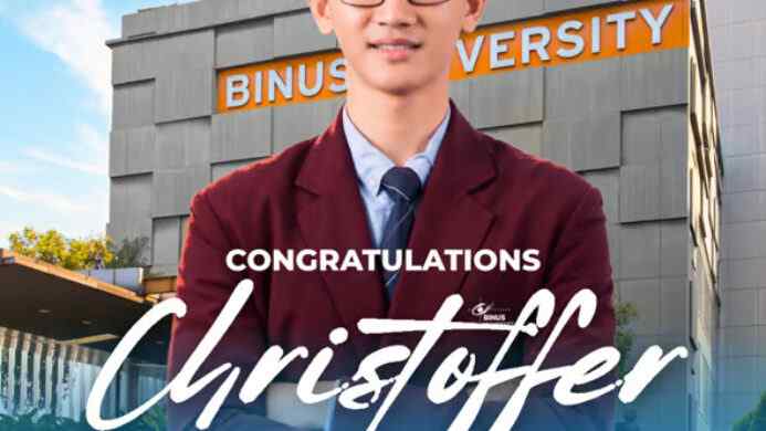 Mahasiswa BINUS UNIVERSITY Christoffer Edbert Tembus Top 3 Clash of Champions Season 3 Jadi Satu satunya Wakil PTS