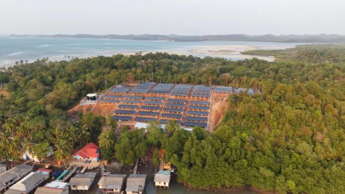 Di hadapan Presiden RI Pertamina NRE Pamerkan PLTS Pulau Sembur Dukung Program PLTS 100 GWp