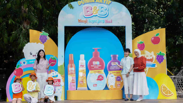 B&B Hadirkan Personal Care Anak Aktif dengan Wangi Seharian