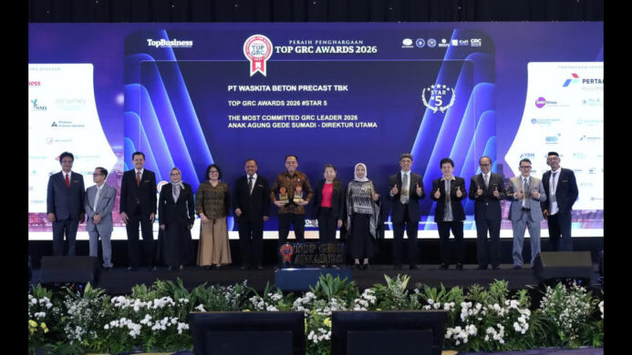 Konsisten Terapkan GRC Waskita Beton Precast Kembali Raih 5 Stars pada TOP GRC Awards 2026