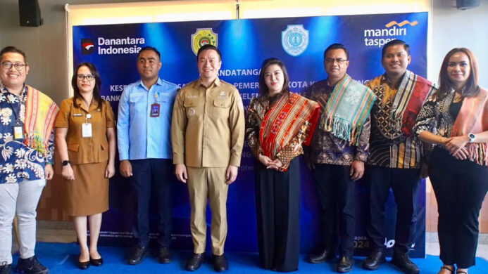 Bank Mandiri Taspen Dorong Digitalisasi Retribusi dan Transaksi Pedagang Pasar Kota Kupang