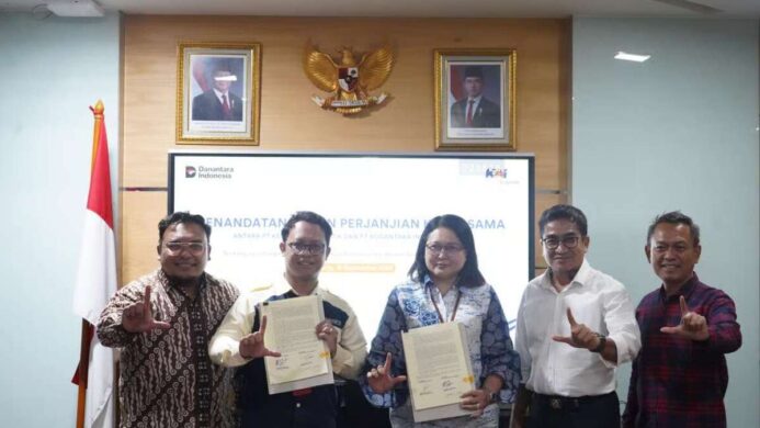 KAI Logistik Bersama PT Bogantara Indo Transport menandatangani Perjanjian Kerja Sama