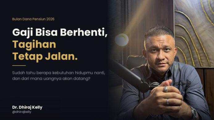 Gaji Berhenti Saat Pensiun Dhiraj Kelly Ingatkan Biaya Hidup Tetap Berjalan