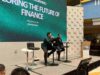 Founder Crypstock Andy Lynn bersama CEO & Founder FLOQ Yudhono Rawis dalam fireside session “Crypto for Beginners Exploring the Future of Finance” di BINUS Crypto Week 2026 (2)