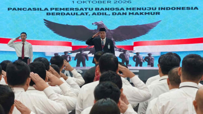 BRI Region 6 Gelar Upacara Hari Kesaktian Pancasila Perkuat Semangat Kebangsaan dan Nilai Nilai Pancasila
