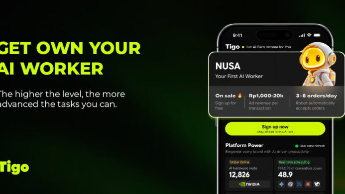 Tigo AI Resmi Hadir di Aplikasi Mobile Permudah Akses Platform Periklanan Berbasis AI