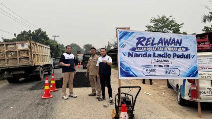 BRI Finance Gandeng Relawan Nanda Ladio