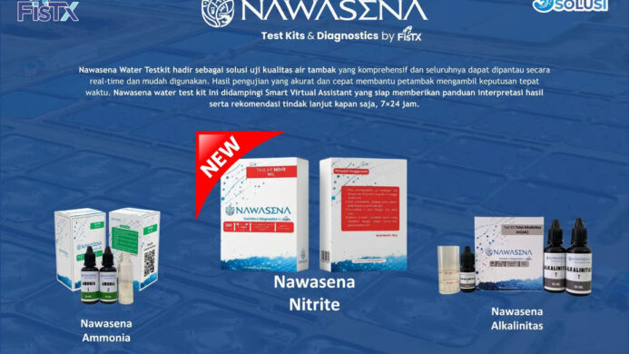 FisTx Lengkapi NAWASENA Water Test Kit dengan Varian Nitrit Pantau Tiga Parameter Kunci Tambak Lebih Mudah dan Terjangkau