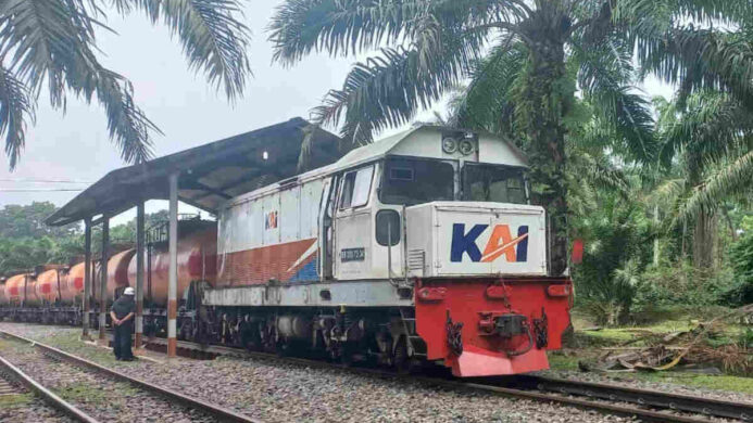 KAI Logistik Catat Angkutan CPO 62 Ribu Ton, Perkuat Rantai Pasok Strategis