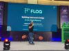 Chief Operating Officer (COO) FLOQ Suryo Adipradono memberi sambutan di Indonesia Card Party (ICP) 2026
