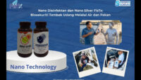 Nano Disinfektan dan Nano Silver FisTx: Biosekuriti Tambak Udang Melalui Air dan Pakan, Tanpa Andalkan Antibiotik