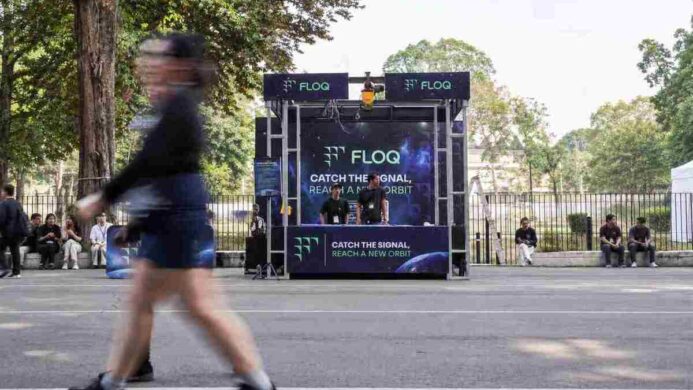 Booth FLOQ ikut meriahkan konser YE (Kanye West) di Stadion Utama Gelora Bung Karno (GBK)