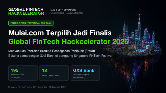 Mulai com Terpilih Sebagai Finalis Global FinTech Hackcelerator 2026 oleh Monetary Authority of Singapore