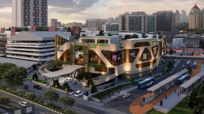 Proyek Pembangunan Pasar Senen Blok VI