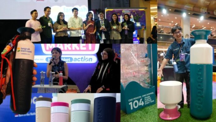Dopper dan Blibli Ajak Masyarakat Kurangi Penggunaan Single Use Plastic Bottles di Langkah Membumi Market 2026