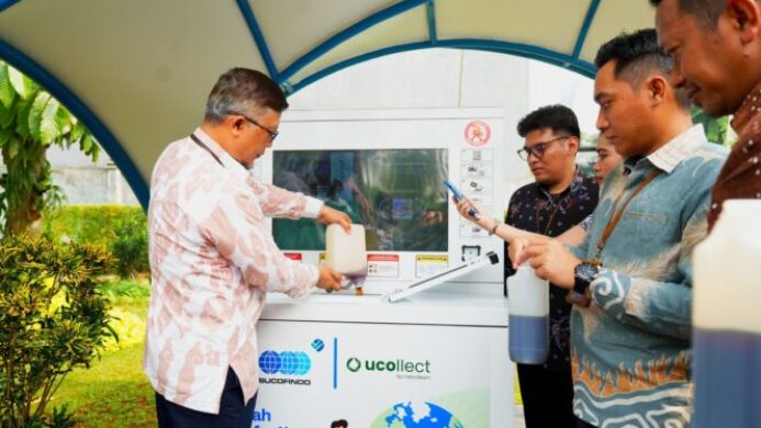 SUCOFINDO Dorong Pengelolaan Minyak Jelantah Bernilai Tambah melalui Peresmian UCOllect Box