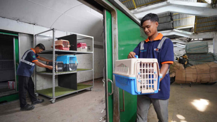 KAI Logistik Layani Lebih dari 138 Ribu Pengiriman Hewan Peliharaan, Tumbuh 19%
