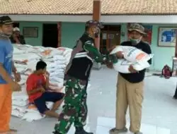3.421 Keluarga di Bantarsari Terima Bantuan BSB Kemensos RI, Babinsa Pantau Kegiatan Ini