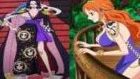 Reaksi Berbeda Luffy Melihat Nami dan Boa Hancock Telanjang