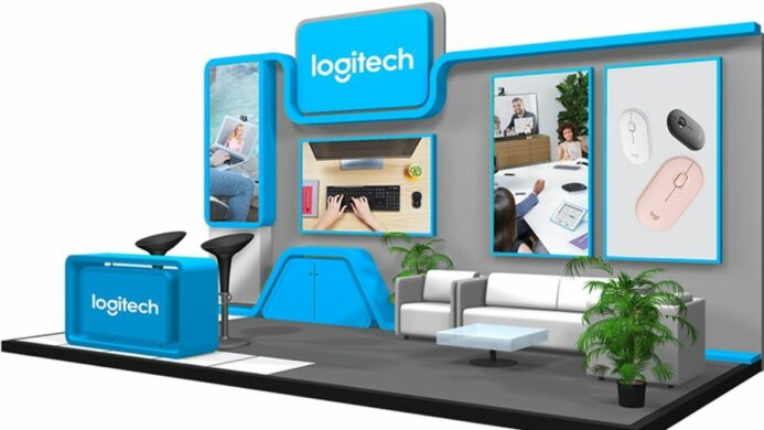 Booth Logitech Expo Datascrip