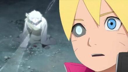 Jougan Boruto dapat Melihat Masa Depan seperti Byakugan Momoshiki dan Senrigan Eida