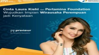 Cinta Laura Kiehl Kolaborasi Bisnis dengan Pertamina Foundation