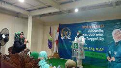 Sosialisasi 4 Pilar, Siti Mukaromah Menginspirasi Perempuan Bangsa