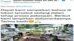 Kata Guntur Romli Sumur Resapan Terlantar, Dinas SDA DKI Jakarta: Sedang Dikerjakan