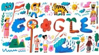 Google Doodles Convey Happy Independence Day Indonesia