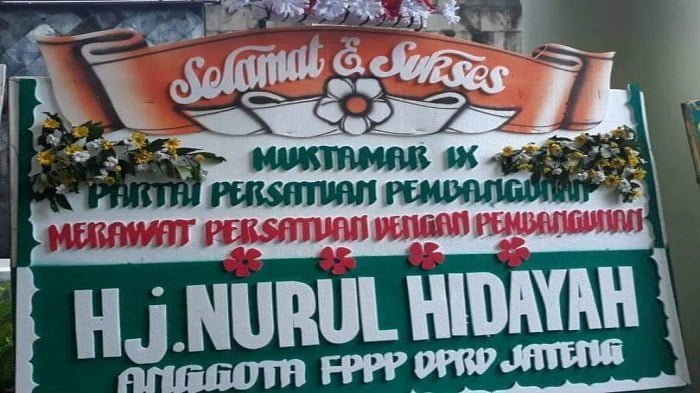Hj Nurul Hidayah Supriyati Ketua DPC PPP Purbalingga Berikan Ucapan