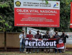 Tuntutan Gerakan Rakyat Jawa Tengah Agar Erick Out