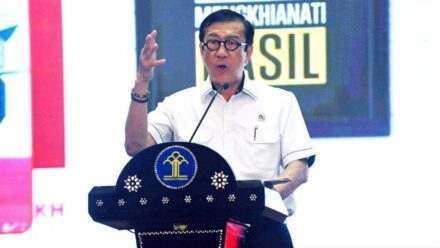Refleksi Akhir Tahun 2021, Menkumham Dorong Inovasi untuk Pelayanan Publik