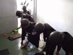 RANGER HITAM KEMBALI LAKUKAN PENGGELEDAHAN KAMAR HUNIAN NARAPIDANA