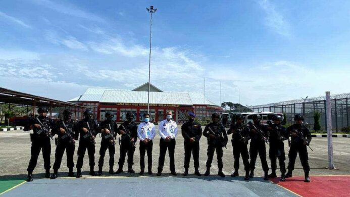 Kunjungan Kepala Kanwil Kemenkumham Banten di Lapas Karanganyar