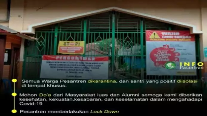 Info Pesantren di Cigaru Majenang Lockdown