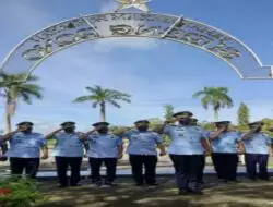 Jelang Peringatan Hari Bhakti Imigrasi Ke 72, Kalapas Khusus Kelas IIA Karanganyar Nusakambangan Ikuti Giat Tabur Bunga