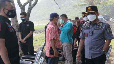 Kunjungan Kerja Kakanwil Kumham Jawa Tengah Ke Nusakambangan