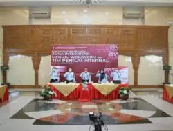 Jelang Evaluasi TPN, Kemenkumham Jateng Terima Penguatan WBK/WBBM Dari Tim Penilai Internal